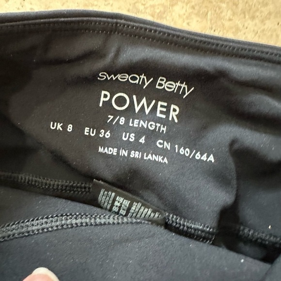 SWEATY BETTY Power Pocket Workout Leggings - Picture 6 of 8